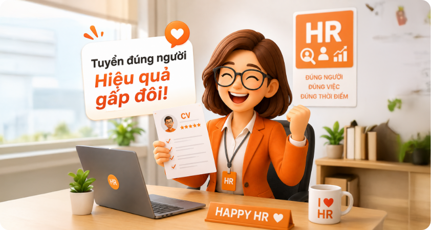 Tuyển đúng người – Hiệu quả gấp đôi!
